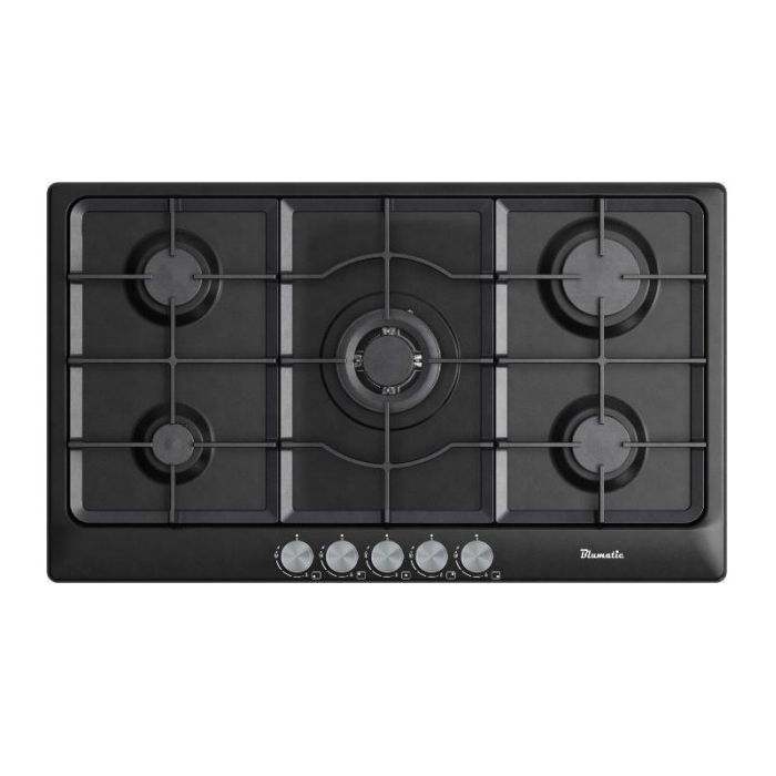 Blumatic Hob 90cm 5Burners Full Safety Black