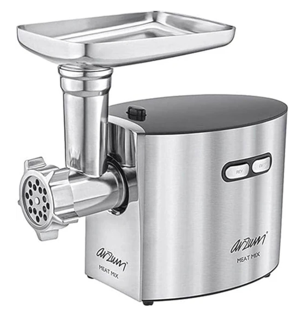arzum meat mincer 1500w silver
