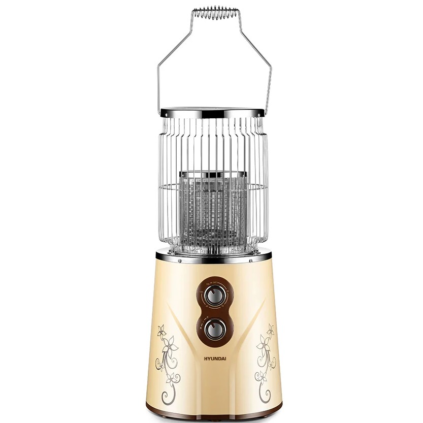 hyundai heater 1200w - gold