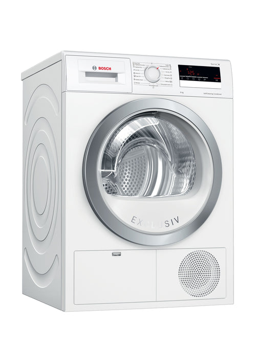 Bosch Condenser Dryer 8kg Serie 4  B White