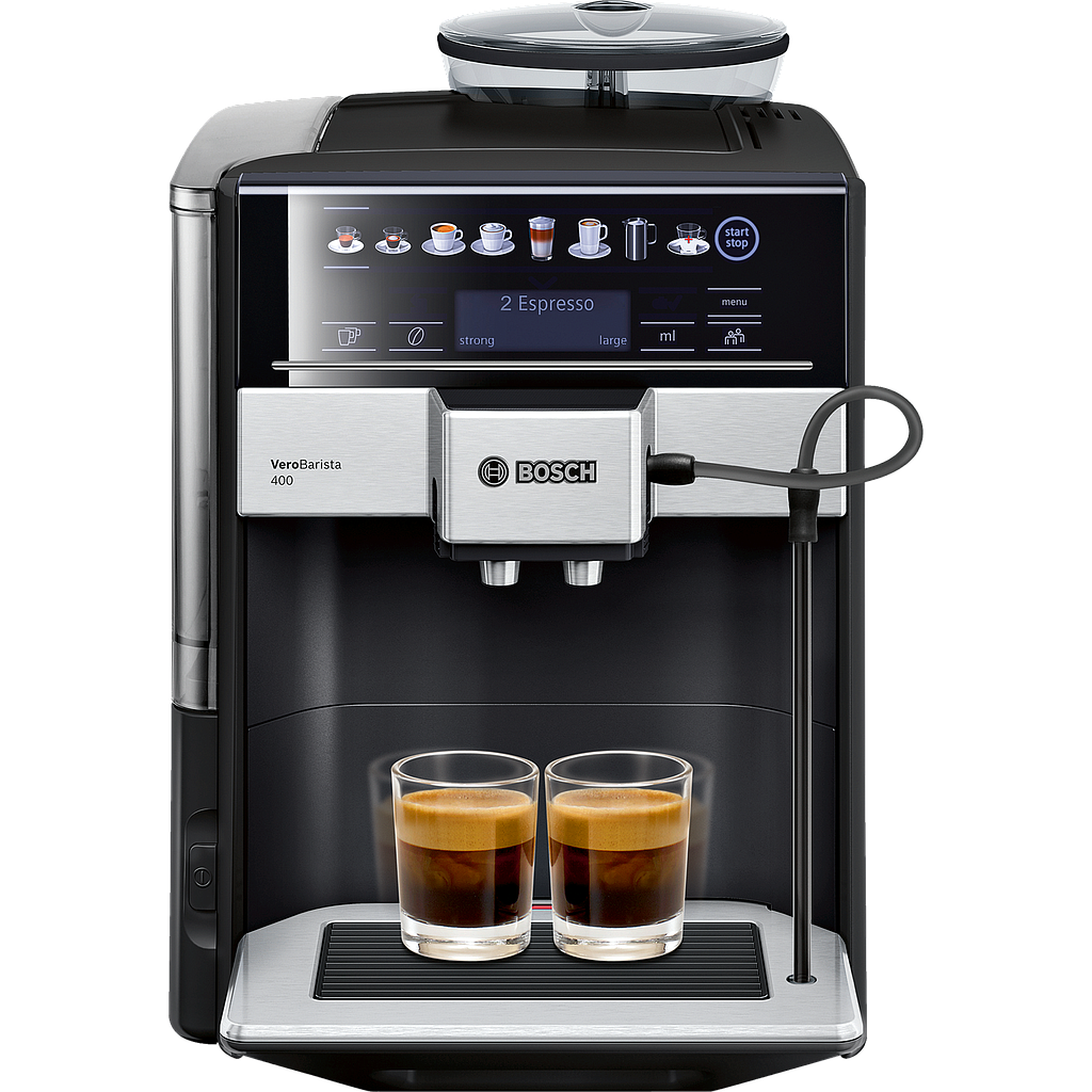 بوش ماكينة فيرو باريستا 400 الاوتوماتيكية للقهوة الاسبريسو - اسود