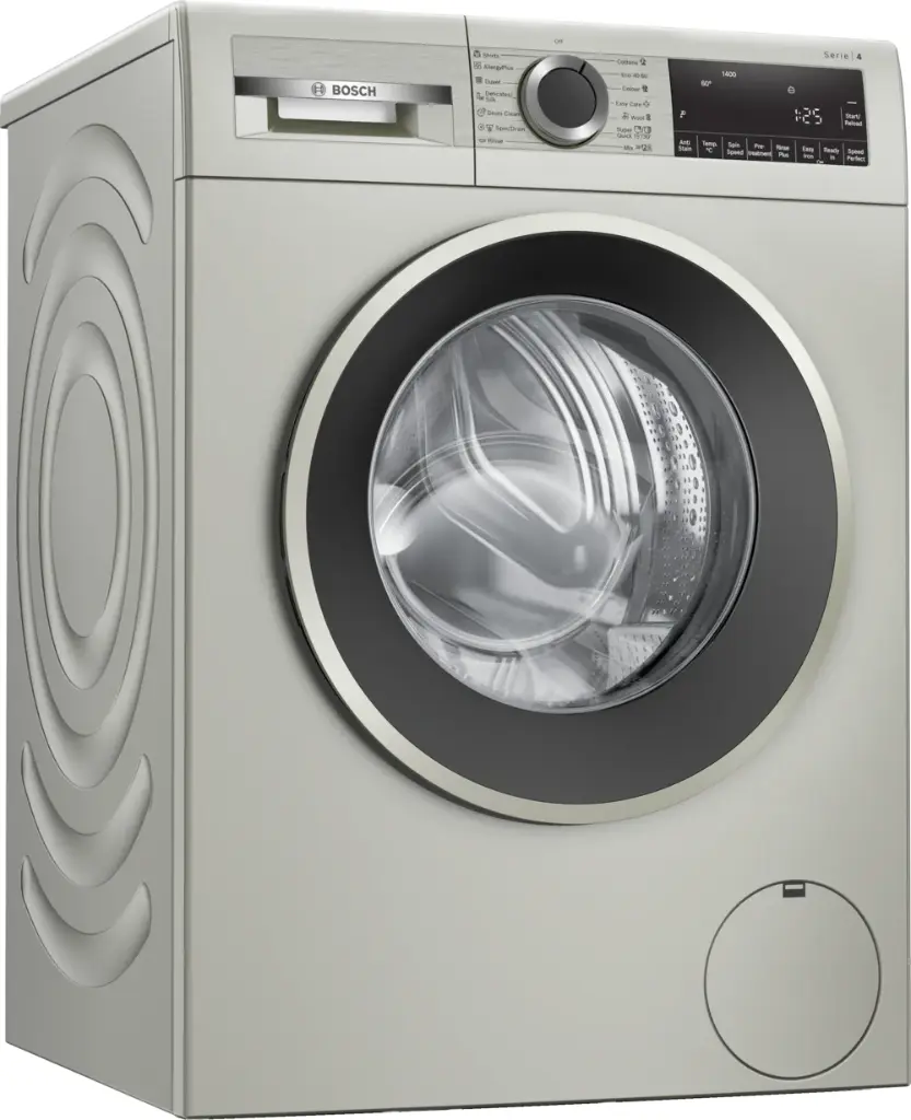 Bosch Washing Machine 10kg 1400rpm - Silver (NEW)