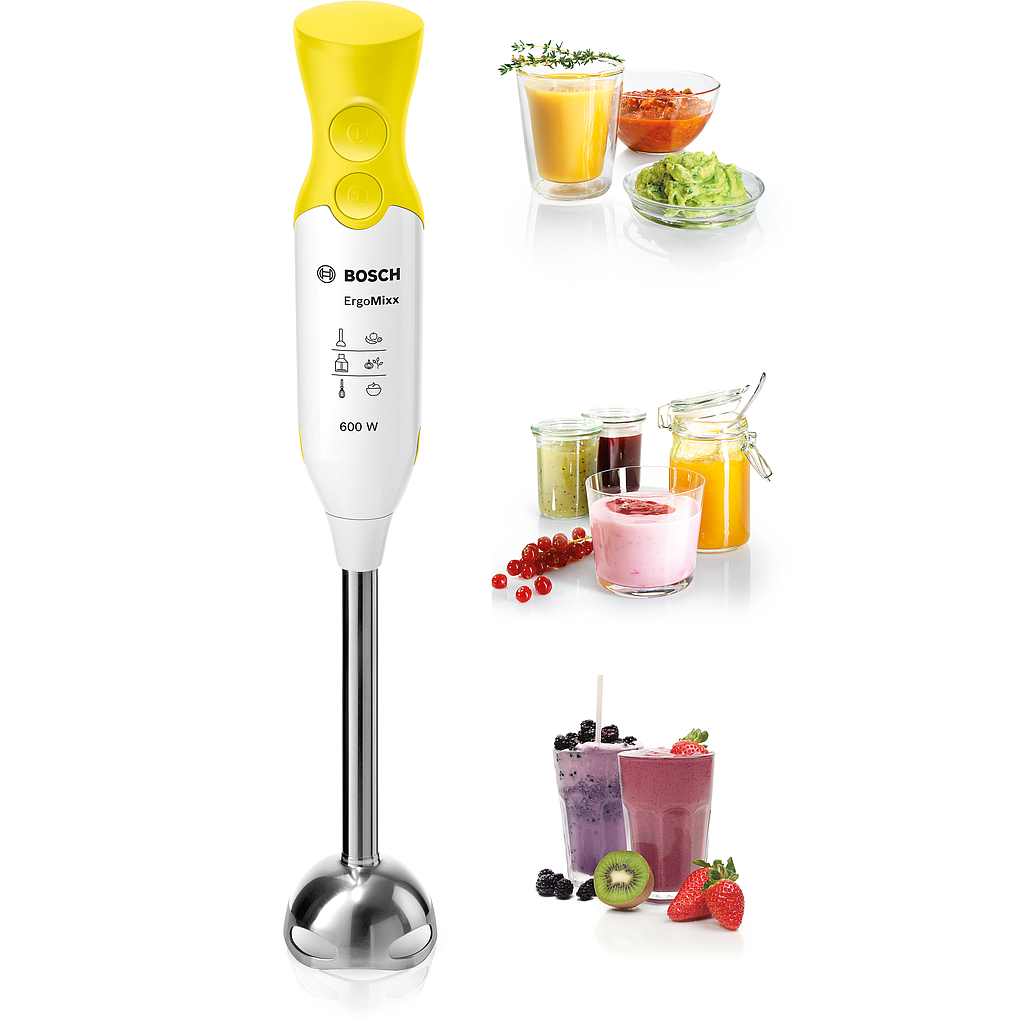 Bosch Hand Blender 600W Ergomixx - Yellow