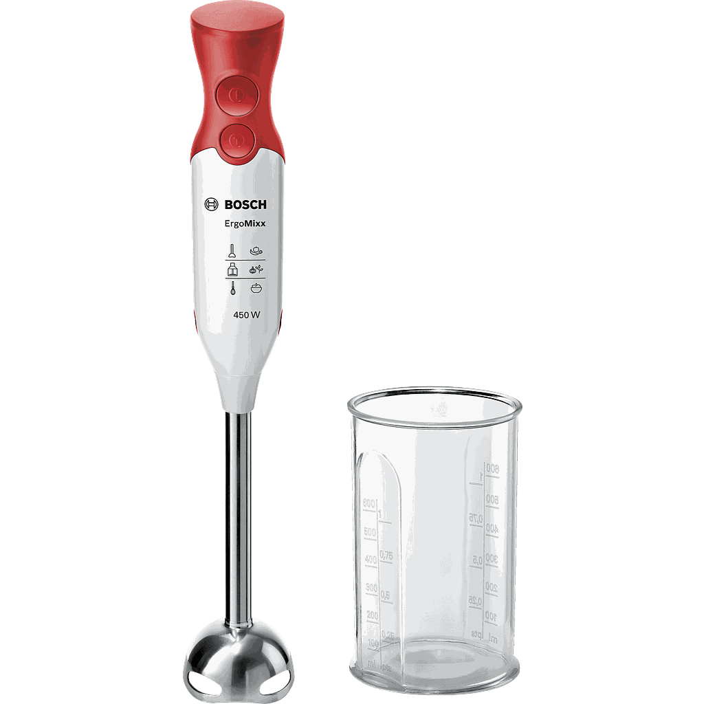 Bosch Hand Blender ErgoMixx 450W - Red