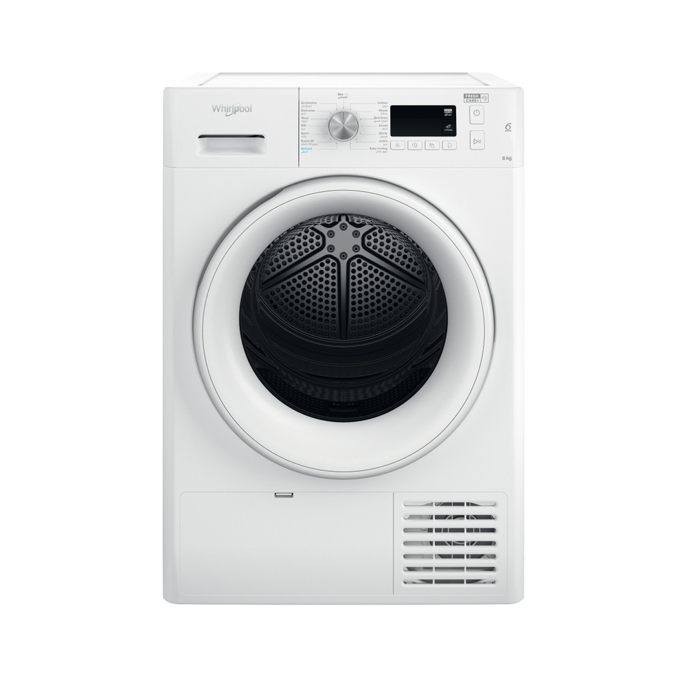 Whirlpool Condenser Dryer 8kg B Fresh Care Plus - White (NEW)