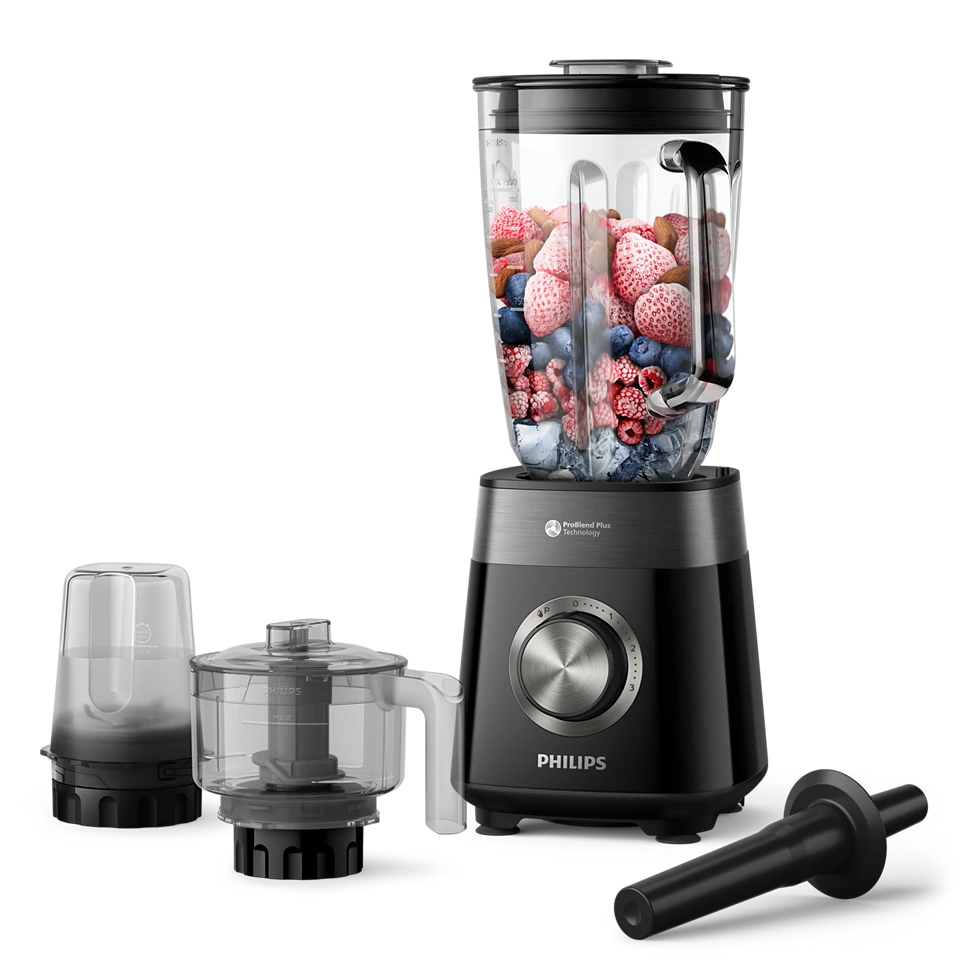 Philips Blender 1200W ProBlend - Black