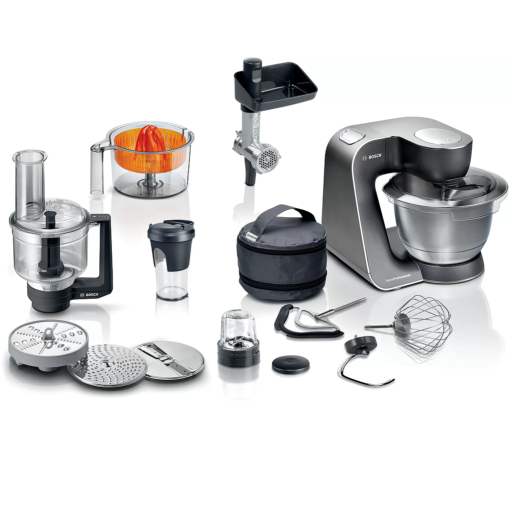 Bosch Kitchen Machine 1000W Stainless Steel