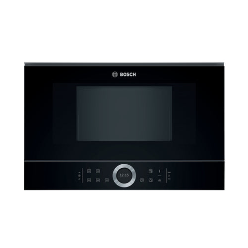 Bosch Microwave Oven Built in Serie8 21liter Black