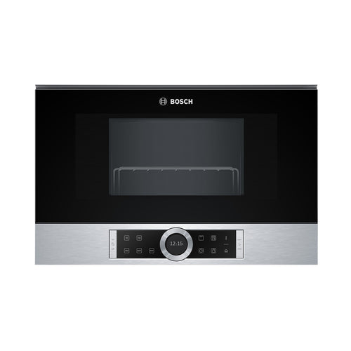 Bosch Microwave Oven Built in Serie8 21Liter Stainless Steel