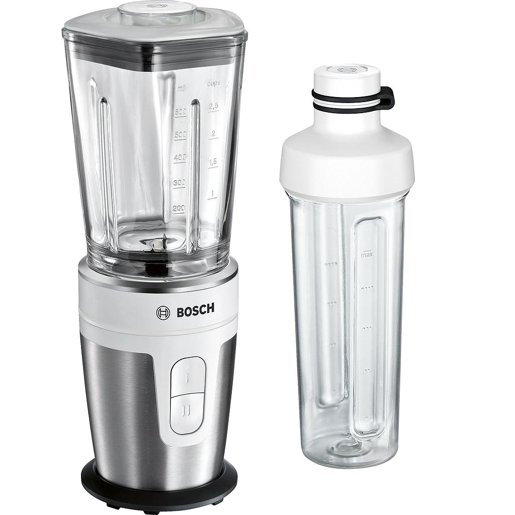 bosch personal blender vitastyle mixx2go 350w - stainless steel