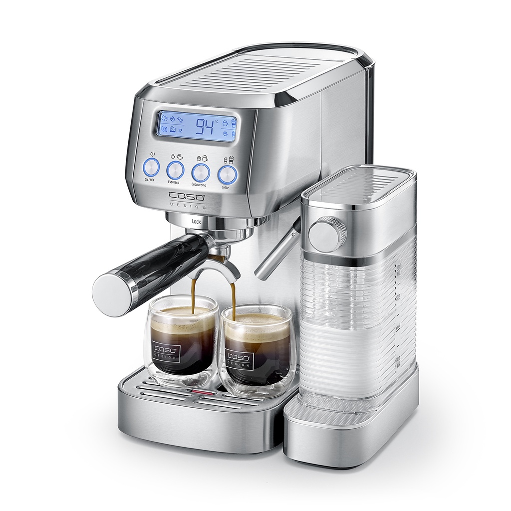 caso gourmet latte 20bar espresso machine