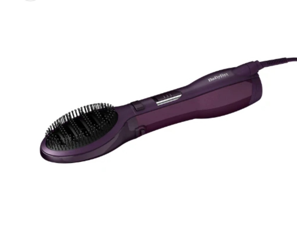 BaByliss Hair Brush 200°C 1000W 3Heat Settings and Temp