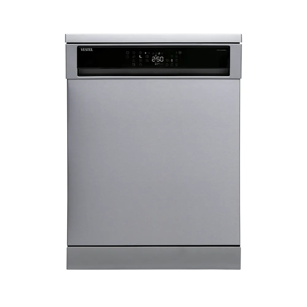 Vestel Dishwasher 10Programs 9Sprayer 15Sets - Stainless Steel (DWFA4310B1X)
