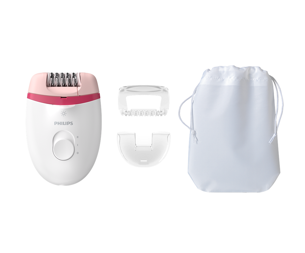 Philips essential corded compact epilator +3 accessories