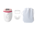 Philips Essential Corded Compact Epilator +3 Accessories