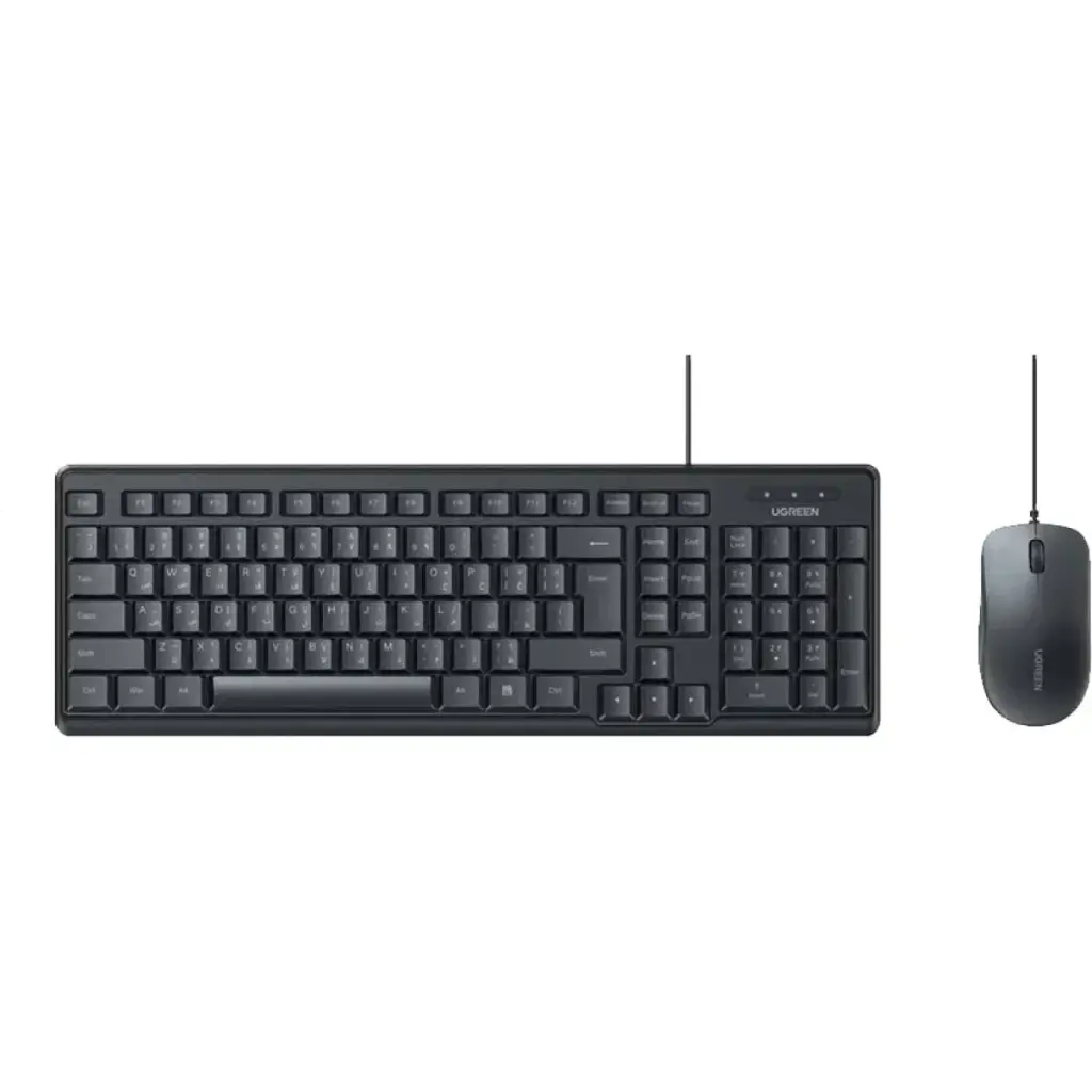 uGreen ergonomic Wired keyboard & mouse combo