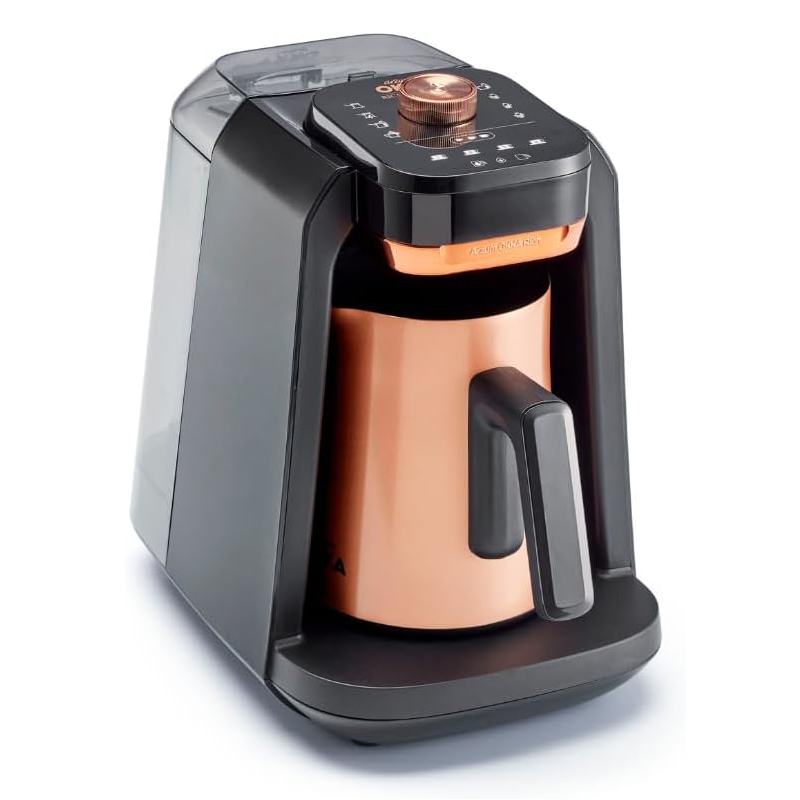 Okka Bronze Rich Spin Pro Turkish Coffee Maker with Water Tank (NEW)