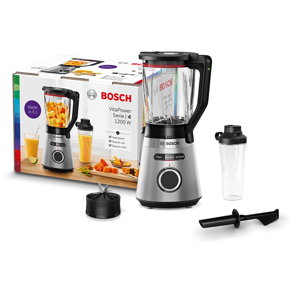 Bosch Standmixer 1200W Serie 4 Silver