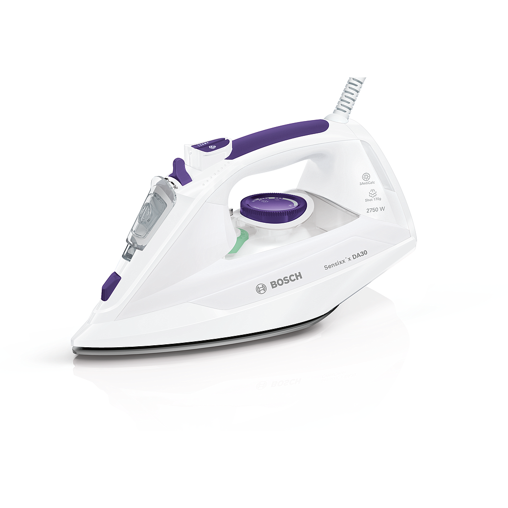 BOSCHبوش مكواة 2750واط لون ابيض | STEAM IRONS