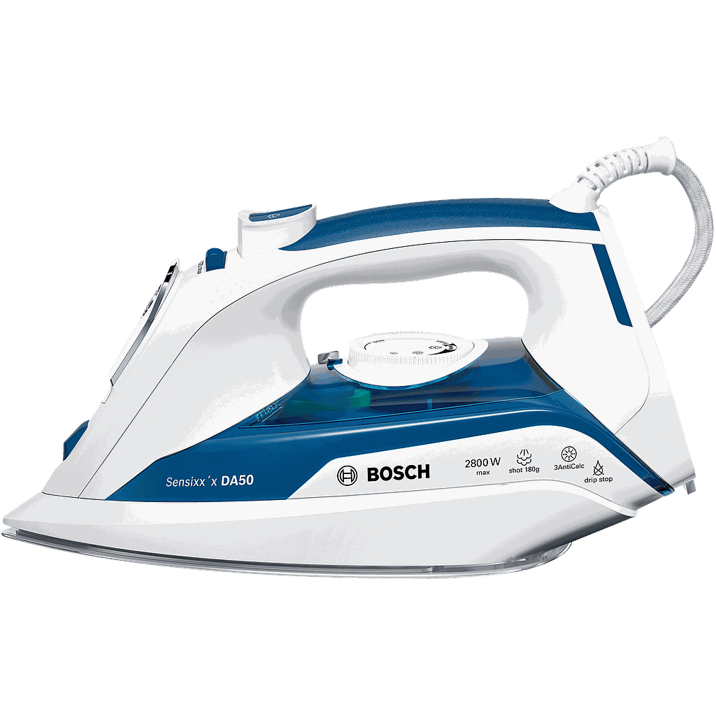 Bosch Steam Iron 2800W Blue+White