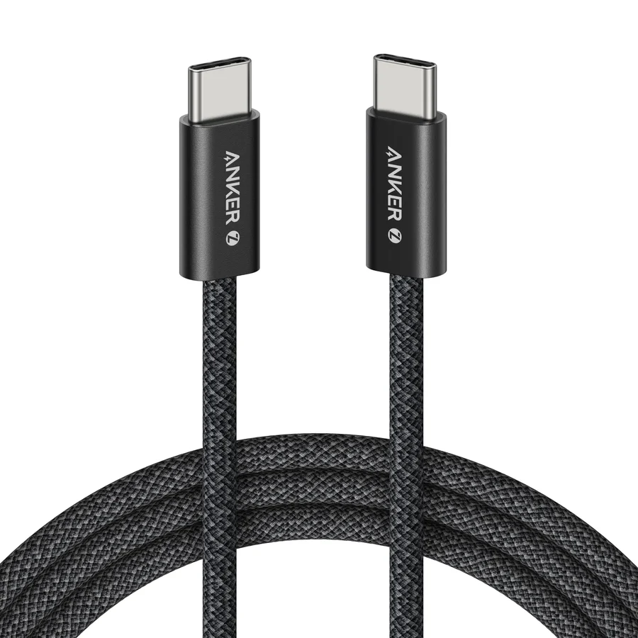 Anker Zolo USB-C to USB-C Cable 240W (6ft) - Black