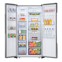 Hisense Refrigerator Side by Side 508L Black