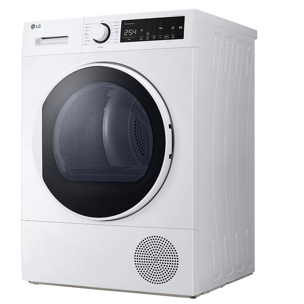 LG Dryer 8KG Dual Heat Pump A+++ White (NEW 0) RH80T2AP6RM.ABWPELF 