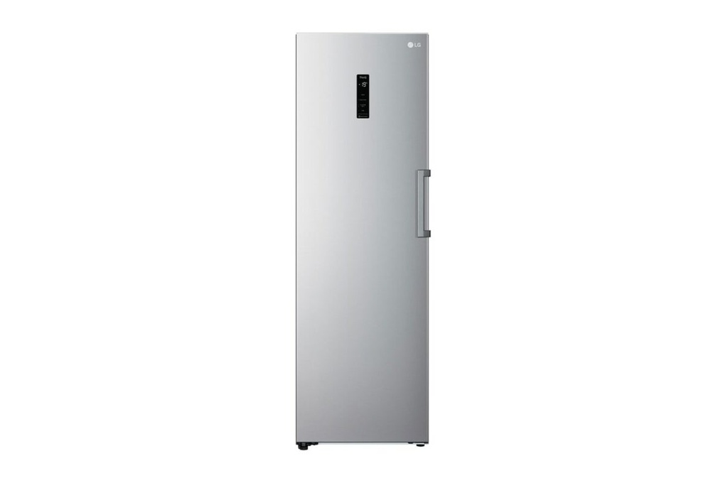 LG No Frost Upright Freezer Smart Inverter 355L Stainless Steel Finish