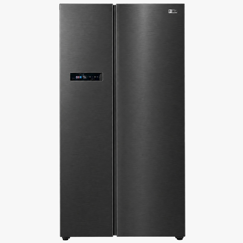 SideBySide Refrigerator 623Liters - Black