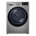 LG Dryer 9kg Dual Heat Pump A+++ Silver