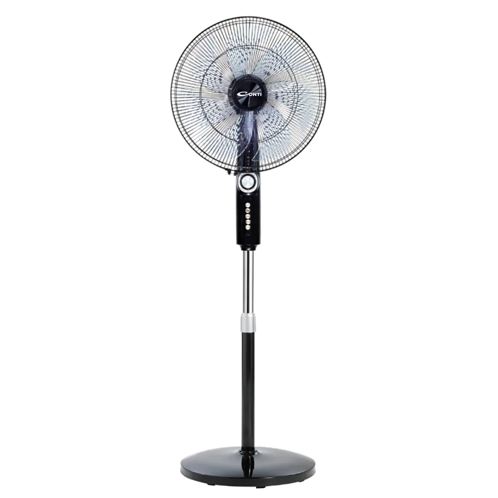 conti stand fan 18" 7 blades 4 speed -black (sf18002 bk)