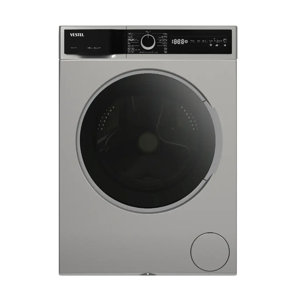 Vestel Washing Machine 8kg 1200rpm Silver