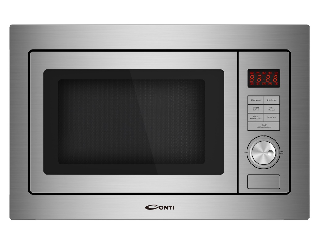 Conti Microwave Oven 25liters Built-in SS (MWB 25G01 IX)