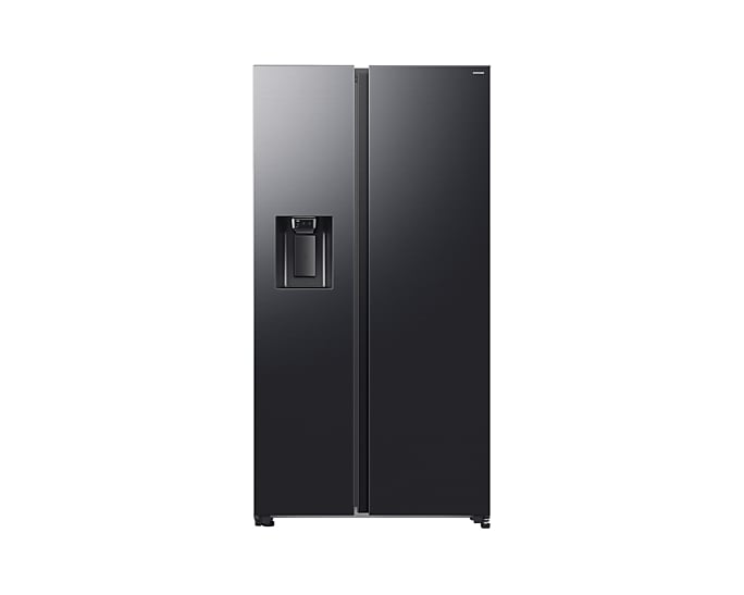 Samsung Refrigerator Side By Side Twin Cooling 661L Bespoke Black RS70F64K1FJO