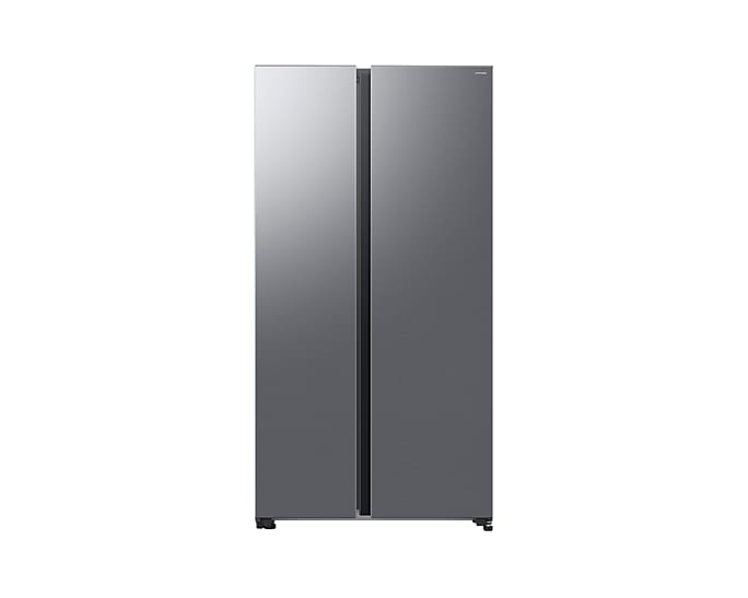Samsung Refrigerator Side By Side Twin Cooling 651L Bespoke Silver RS70F65Q1TJO