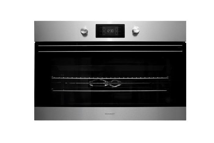 Schubert Built In Gas Oven Gas Grill 90cm 105Liter Digital- S.Steel