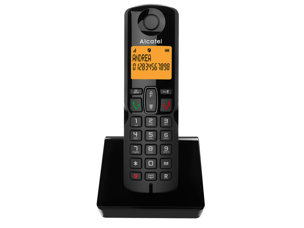 Alcatel Cordless Telephone S280 Black