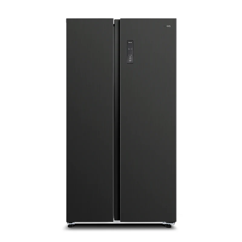 Chiq Side by Side Refrigerator 525Liter - Black (NEW)