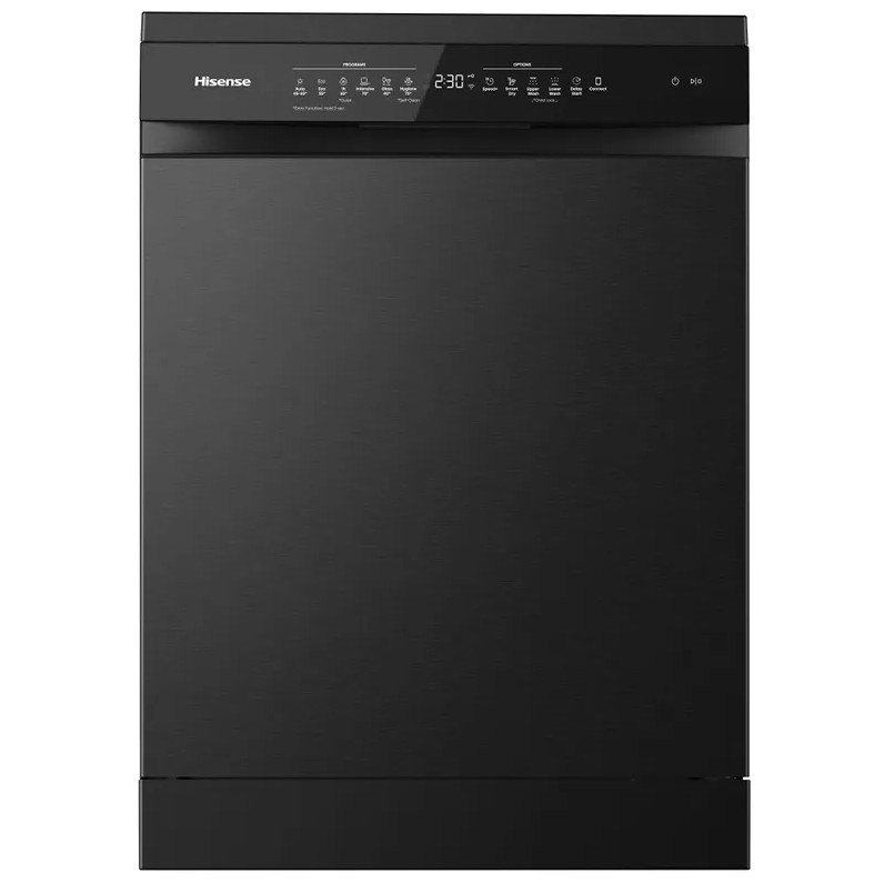 Hisense Dishwasher 8 Programs 3 Sprayers - Black