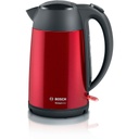 bosch water kettle 1.7liter 2400w red
