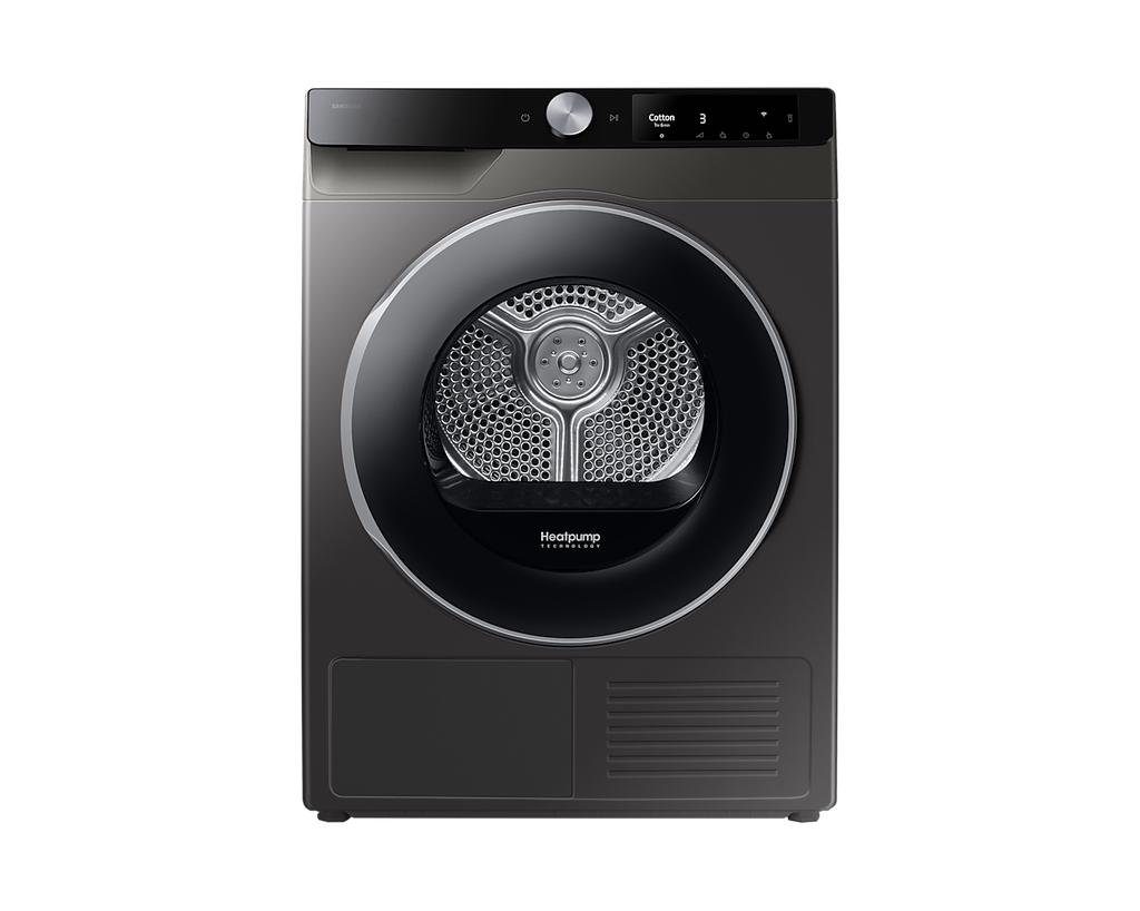 Samsung Dryer Heat Pump 9kg AI - Silver (NEW) A+++ DV90T6240LX