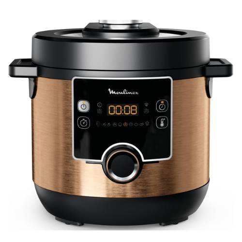 Moulinex 7.5Liter Electric Pressure Cooker Turbo Cuisine Maxi Fast Multi Cooker 1200W  (CE777G27)