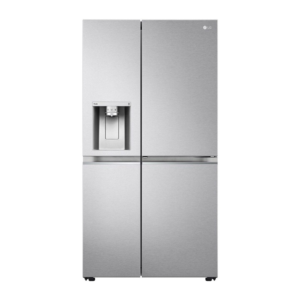LG Refrigerator Side-by-Side Inverter with Cooler 674L - Silver