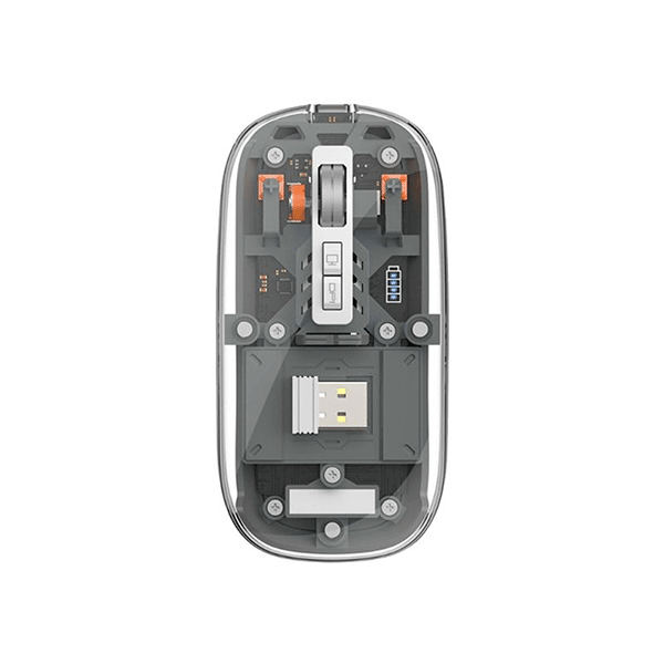 Wiwu Crystal wireless Mouse Dual bluetooth+ 2.4G WM105