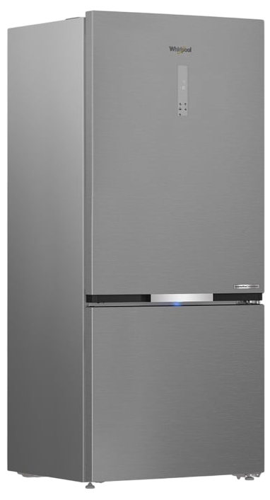Whirlpool Combi Refrigerator 570Liter - Stainless Steel <83cm>