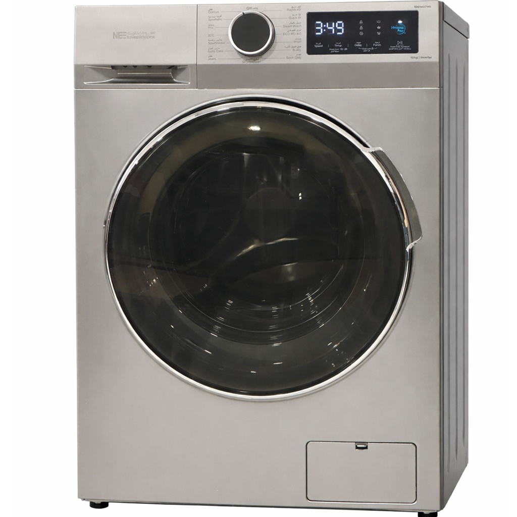 Washing Machine 10kg 1400rpm Silver