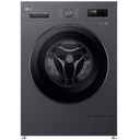 LG Washing Machine 8kg 1200rpm Steam Direct Drive ThinQ - Black