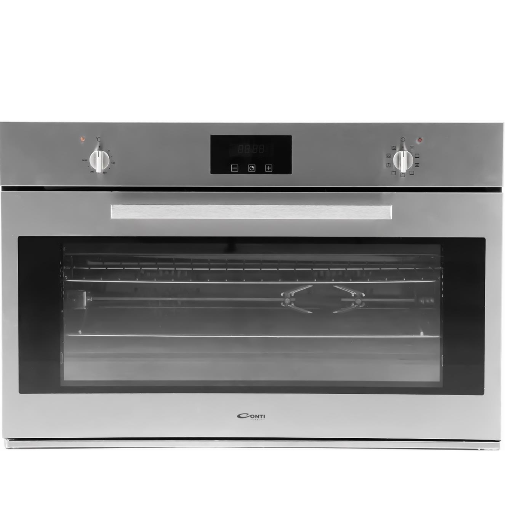 Conti Built in Oven Electric Digital 90cm 125 Liter - Inox