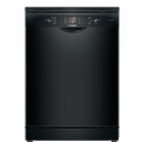 Bosch Dishwasher 6 Programs 3 Sprays 3 Rack 14Set - Black (SMS46NB20V ) Series 4