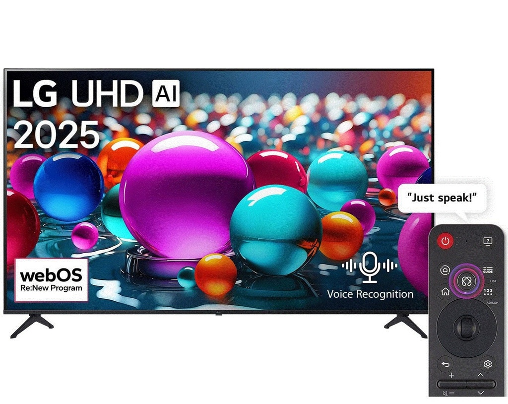 43" LG UHD 4k Smart TV 43 inch AI HDR10 webOS25 - UT85 (NEW)